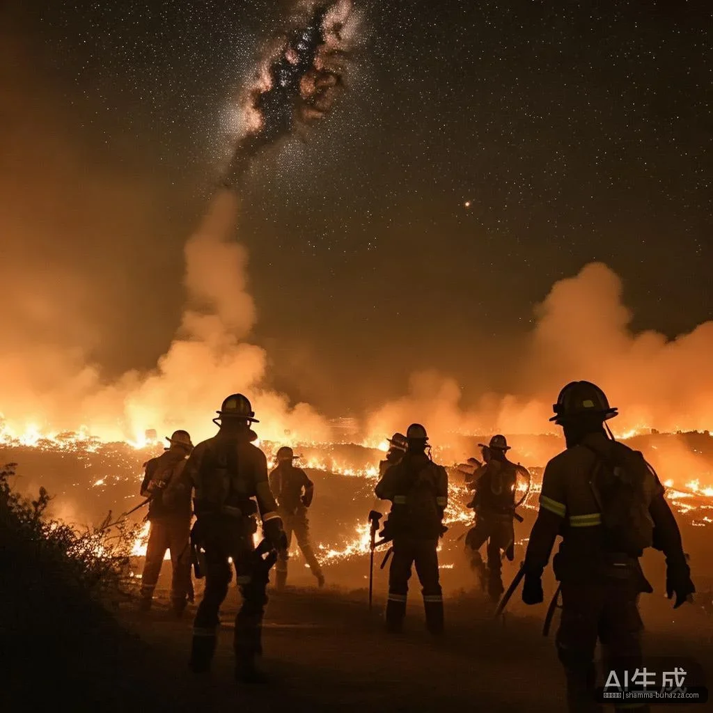 银河娱乐城 - 美国加州山火持续蔓延，洛杉矶空气质量严重恶化 配图1